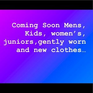 Mens, Women’s, Juniors, boys, girls new and gentle used